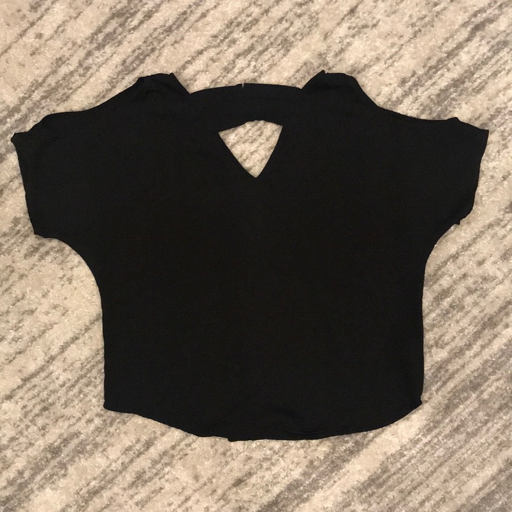 Naked Zebra black top